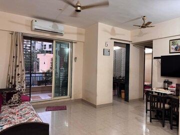 Living Room in 2 BHK Apartment at Mohan Willows, Badlapur East – for Rent