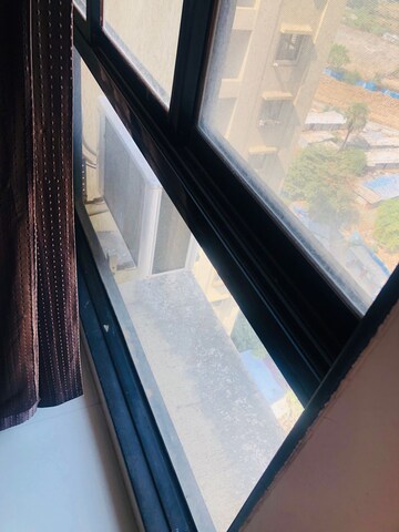 Balcony in 1 BHK Apartment at Raunak Heights, Ghodbunder Road – for Rent