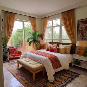Bedroom in 2 BHK Apartment at Em Bypass – for Sale
