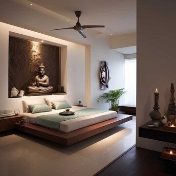 Living Room in 3 BHK Apartment at Sugam Morya, Tollygunge – for Sale