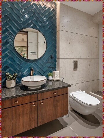 Bathroom in 3 BHK Apartment at Em Bypass – for Sale