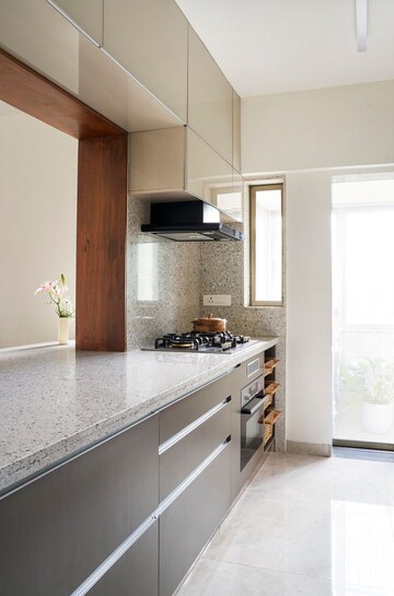 Kitchen in 2 BHK Apartment at Siddha Serena, New Town – for Sale