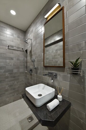 Bathroom in 3 BHK Apartment at Vedic Sanjeeva Shree Residency, New Town – for Sale