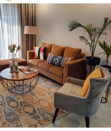 Living Room in 3 BHK Apartment at Salarpuria Meraki, Joka – for Sale