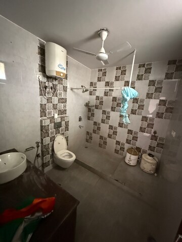 Bathroom in 3 BHK Builder Floor at Green Park – for Rent