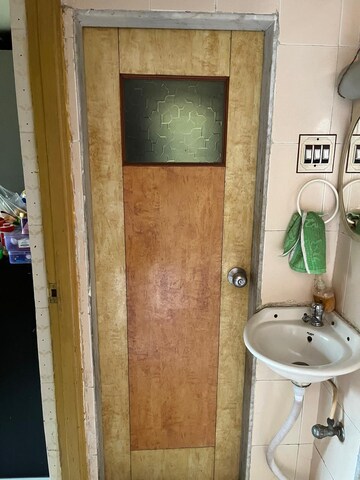 Bathroom in 1 BHK Apartment at Keshav Virar Bolinj Sai Aashirwad CHS, Virar West – for Rent