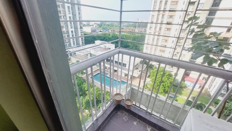 Balcony, tata-eden-court-ii 3 Bedroom 1264 Sq.Ft. Apartment In New Town Kolkata 8185644