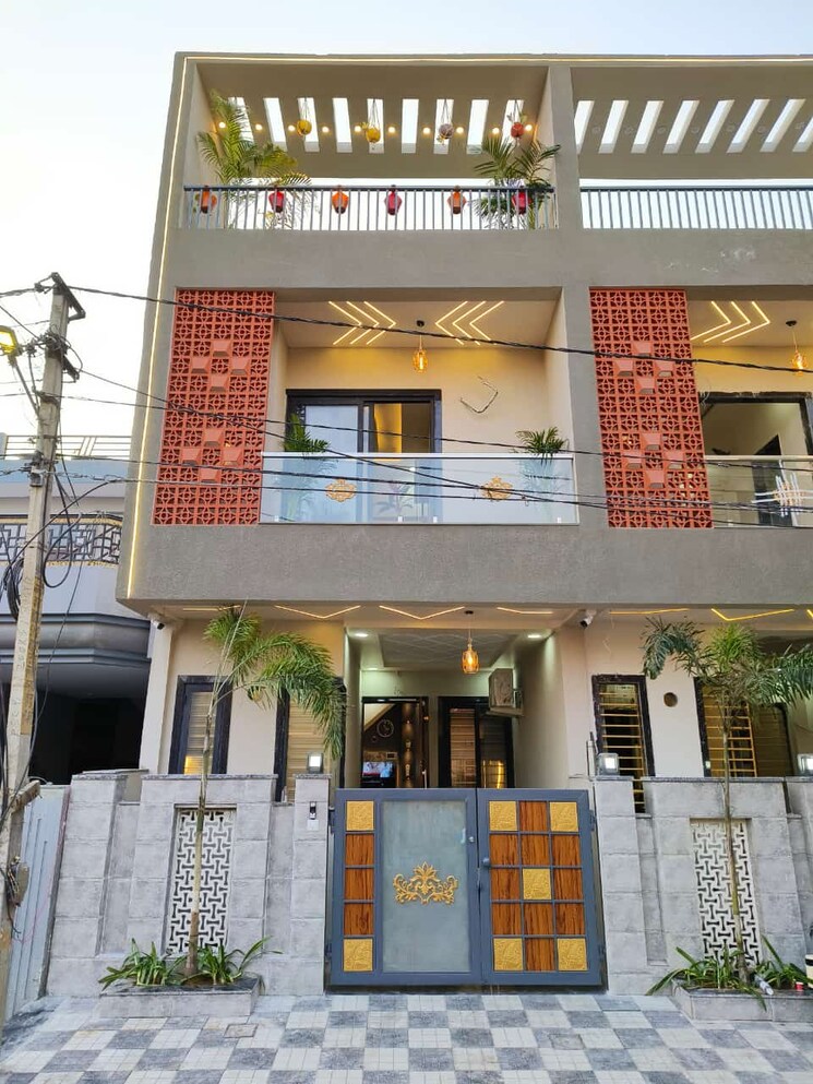 Exterior View, vatsal-libra-residency 3 Bedroom 1800 Sq.Ft. Independent House In Vaishali Nagar Jaipur 8185683