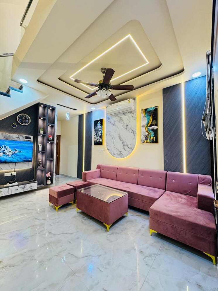 Living Room, vatsal-libra-residency 3 Bedroom 1800 Sq.Ft. Independent House In Vaishali Nagar Jaipur 8185683