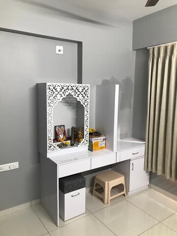 Furnished Amenities in 3 BHK Apartment at Gala Orchid Sky, Shela – for Rent