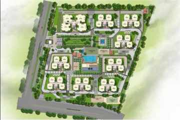 Master Plan in 3 BHK Apartment at Aparna Sarovar Grande, Nallagandla – for Sale