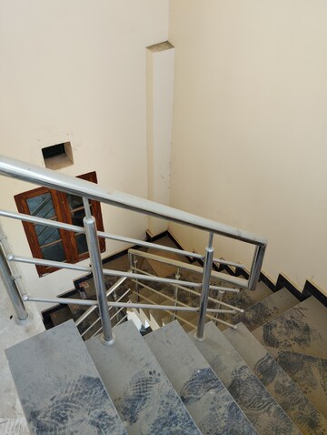 Staircase in 2 BHK Independent House at Jankipuram – for Rent