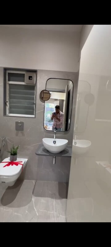 Bathroom in 1 BHK Apartment at Radheya Sai Enclave, Naigaon East – for Sale