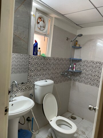 Bathroom in 3 BHK Apartment at Gaur City 2 - 14th Avenue, Sector 16c Greater Noida – for Rent