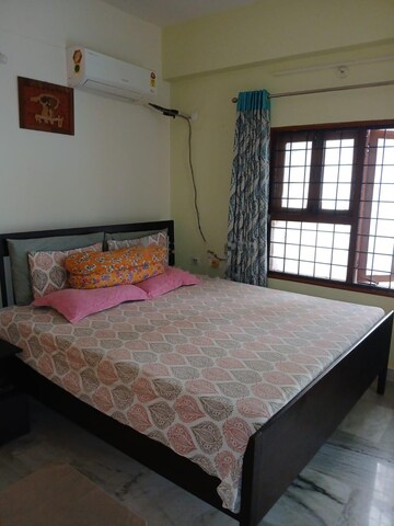 Bedroom in 3 BHK Apartment at My Nest Mahati, Kondapur – for Rent