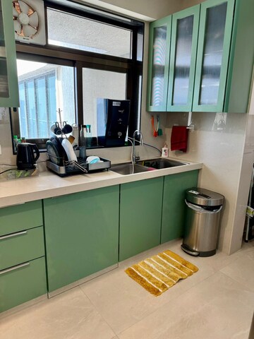 Kitchen in 3 BHK Apartment at Celestia Spaces, Sewri – for Rent