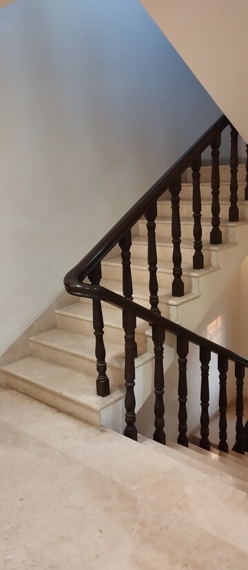 Staircase in 5 BHK Villa at Aditya Empress Park, Shaikpet – for Sale