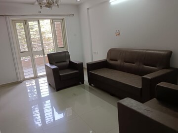 Living Room in 2 BHK Apartment at GK Rose Icon, Pimple Saudagar – for Rent