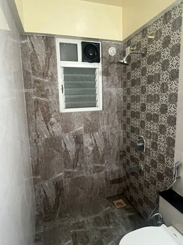 Bathroom in 2 BHK Apartment at Majestique Towers, Kharadi – for Rent