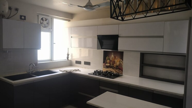 Kitchen, orchid-island 3 Bedroom 1590 Sq.Ft. Builder Floor In Sector 51 Gurgaon 8186165