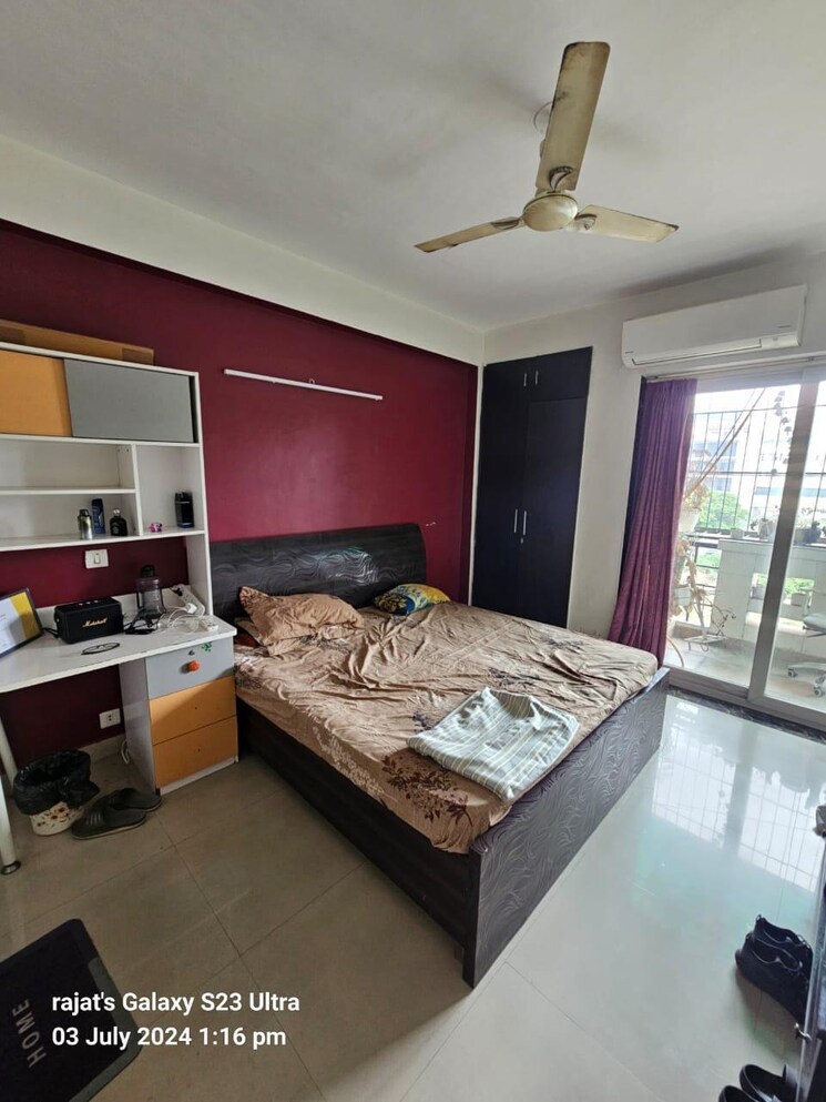 Bedroom, m2k-the-white-house 3 Bedroom 1620 Sq.Ft. Builder Floor In Sector 57 Gurgaon 8186180