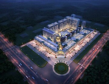  Shop – Exterior View View at Ocean Golden I, Tech Zone 4 Greater Noida - for Sale