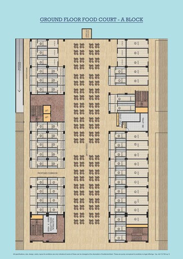  Shop – Exterior View View at Ocean Golden I, Tech Zone 4 Greater Noida - for Sale