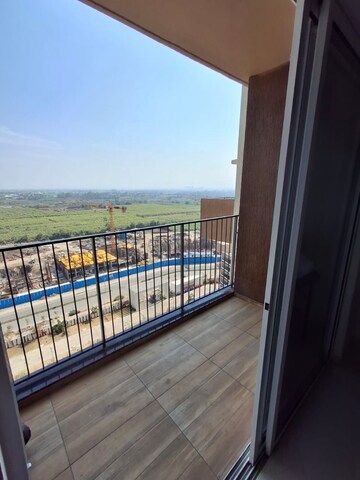 Balcony in 2 BHK Apartment at Godrej Boulevard, Manjari – for Rent