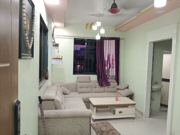 Living Room in 1 BHK Apartment at Bhagwati Skylon, Kalyan East – for Rent