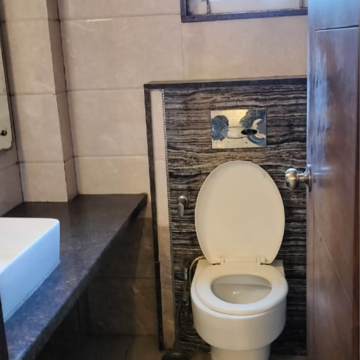 Bathroom in 3 BHK Builder Floor at Janakpuri – for Rent