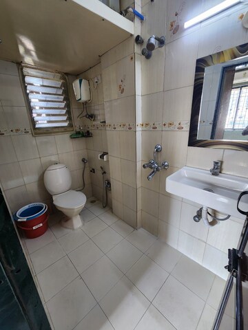 Bathroom in 2 BHK Apartment at Sai Shraddha CHS Chembur, Chembur – for Rent