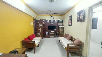 Living Room in 3 BHK Apartment at Triveni Grande, Kalyan West – for Rent