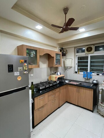Kitchen in 2 BHK Apartment at Vijayorion, Ghodbunder Road – for Rent