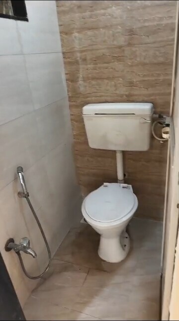 Bathroom in 1 BHK Apartment at Ghansoli Sector 21 – for Rent