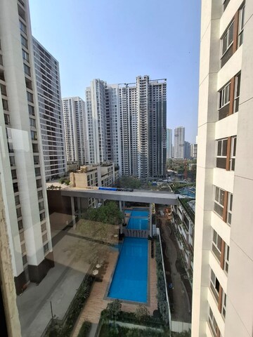 Balcony in 2 BHK Apartment at Piramal Vaikunth, Balkum Pada – for Rent
