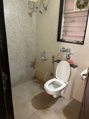 Bathroom in 2 BHK Apartment at Nyati Evita, Dhanori – for Rent