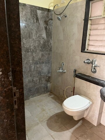 Bathroom in 2 BHK Apartment at Nyati Evita, Dhanori – for Rent