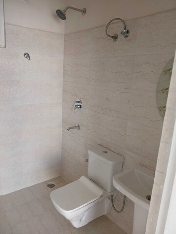 Bathroom in 3 BHK Apartment at Jamuna Enclave, Ambala Highway – for Rent