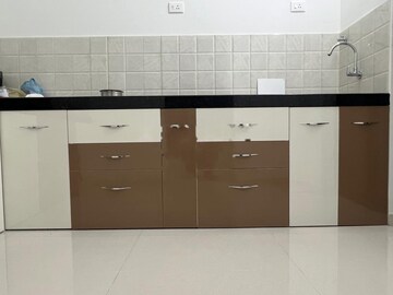 Kitchen in 2 BHK Apartment at Shapoorji Pallonji Joyville Celestia, Hadapsar – for Rent