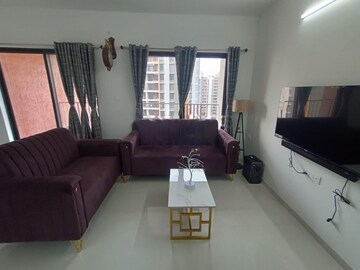 Living Room in 2 BHK Apartment at Shapoorji Pallonji Joyville Celestia, Hadapsar – for Rent