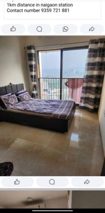 Bedroom in 1 BHK Apartment at Sai Samriddhi, Vasai East – for Sale