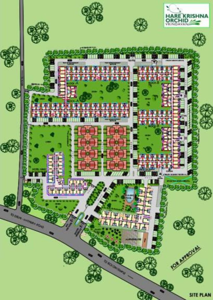 Master Plan, nh 19 2 Bedroom 870 Sq.Ft. Apartment In Nh 19 Vrindavan 8187256