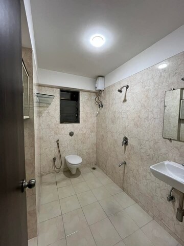 Bathroom in 1 BHK Apartment at Ruparel Sereno, Vasai East – for Sale