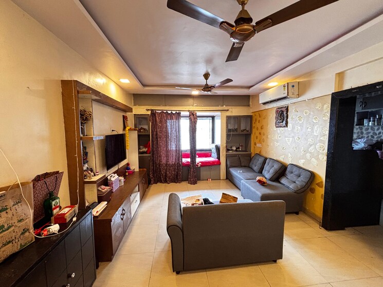 Living Room, sapphire-lakeside 2 Bedroom 750 Sq.Ft. Apartment In Powai Mumbai 8187228