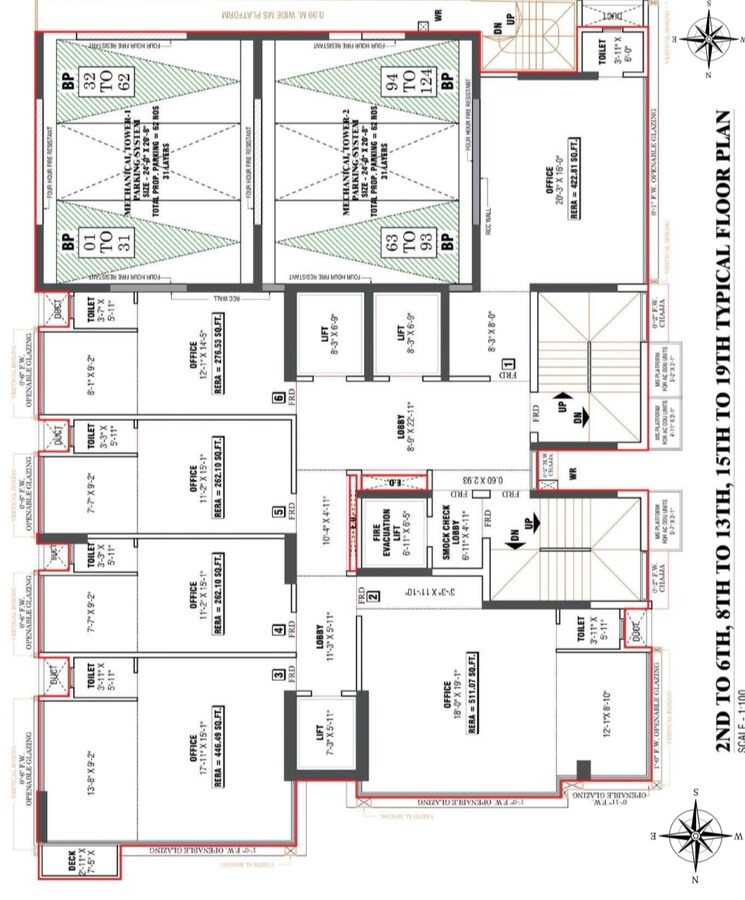 Floor Plan, malad west Commercial Office Space 262 Sq.Ft. In Malad West Mumbai 8187245