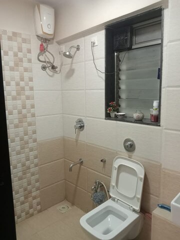 Bathroom in 1 BHK Apartment at Shellproof Gladiolus Tower, Vasai East – for Sale