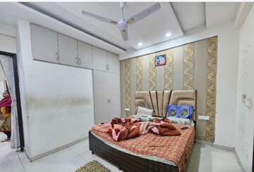 Bedroom in 3 BHK Builder Floor at Dhakoli Village – for Sale