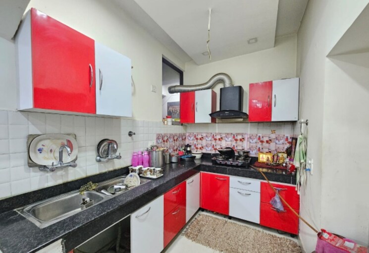 Kitchen, dhakoli village 3 Bedroom 1250 Sq.Ft. Builder Floor In Dhakoli Village Zirakpur 8187288