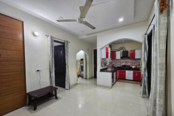 Living Room in 3 BHK Builder Floor at Dhakoli Village – for Sale