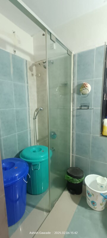 Bathroom in 3 BHK Apartment at Swapnalok Towers, Malad East – for Sale